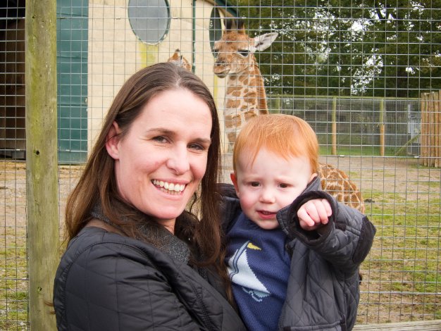Marwell Zoo - October 2012 Thomas's first trip to the zoo at Marwell in Hampshire. The giraffes and lemurs were firm favourites.