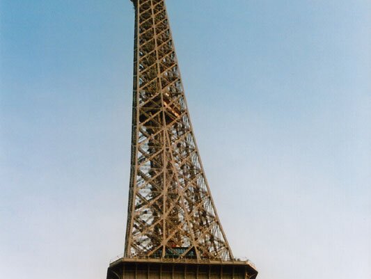 Paris 2003 Lisa and Claire visit Paris in November 2003.