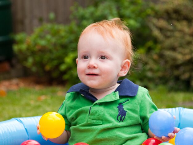 First birthday Thomas's first birthday, first at the John Radcliffe hospital, then a re-run at home in September